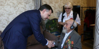 Глава региона навестил батайского ветерана ВОВ - Газета Вперёд