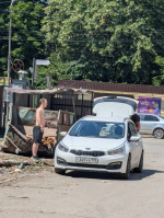 Во время рейда в Батайске зафикисировали незаконную свалку стройотходов