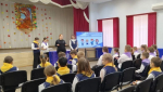 Гимназисты из Батайска приняли участие в интеллектуальном квизе «Орлёнок-эрудит»