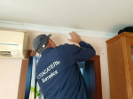В Батайске устанавливают пожарные извещатели в домах семей в трудной жизненной ситуации